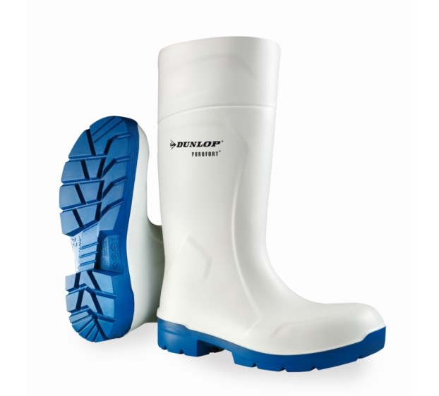 BOTTES DE TRAVAIL AGROALIMENTAIRE DUNLOP FOODPRO PUROFORT MULTIGRIP FULL SAFETY