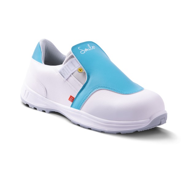 CHAUSSURES DE SÉCURITÉ AGROALIMENTAIRE BASSES MOON BLEU/BLANC