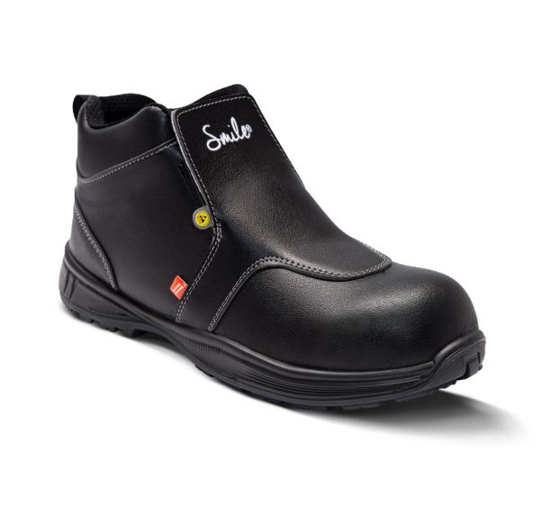 CHAUSSURES DE SÉCURITÉ AGROALIMENTAIRE HAUTES MOON NOIR 
