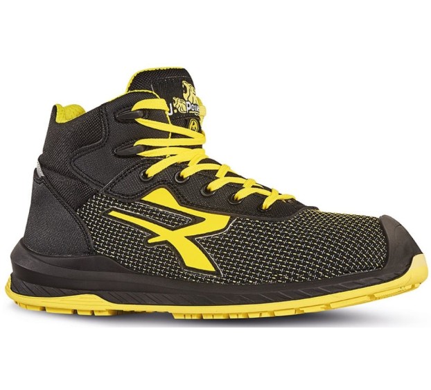 CHAUSSURES DOMINGO NOIR/JAUNE S3 HRO HI SRC CI 