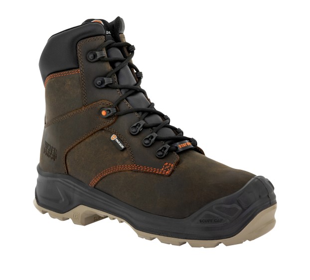 CHAUSSURES DE SÉCURITÉ HAUTES S7S HOMME NAGARA MARRON 