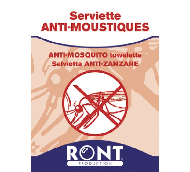 COMPRESSE imprégnée ANTI-MOUSTIQUES