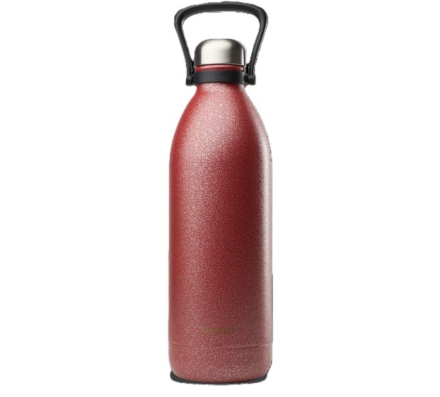 BOUTEILLE ISOTHERME 2000 ML TITAN SAFETY RED