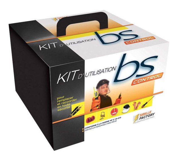 KIT COMPLET MISE HORS TENSION GANTS DE PROTECTION T. 9