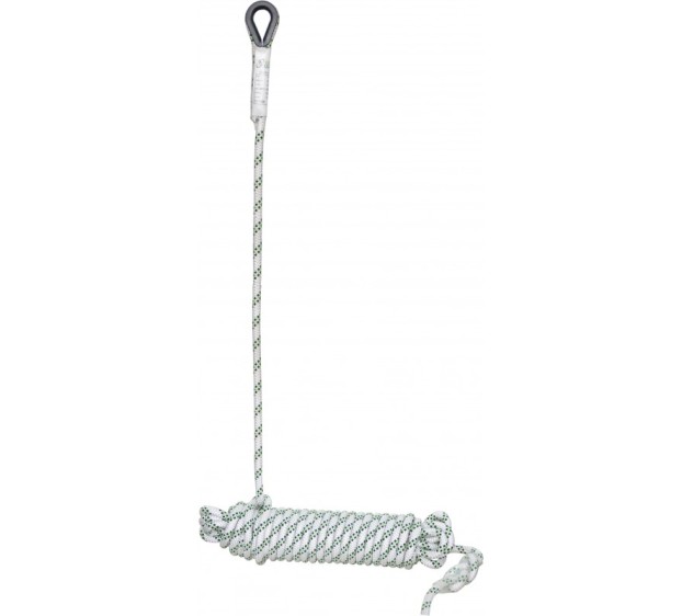 SUPPORT CORDE DE SÉCURITÉ TRESSEE 30 M 
