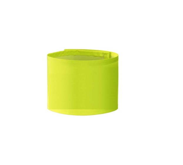 BRASSARD DE SECURITE POLYESTER HAUTE VISIBILITE JAUNE FLUO