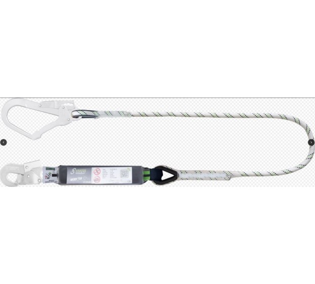 LONGE TRESSES AVEC ABSORBEUR D'ENERGIE FA3050315