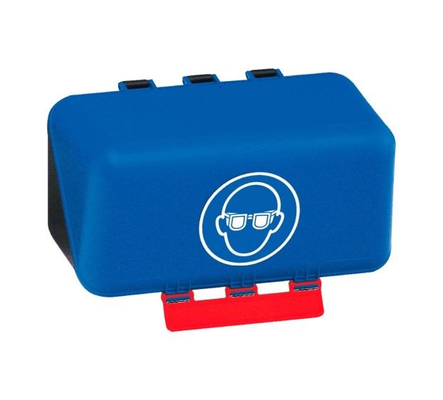 BOITE DE RANGEMENT EPI SECUBOX MINI PICTOGRAMME VISIERE DE PROTECTION