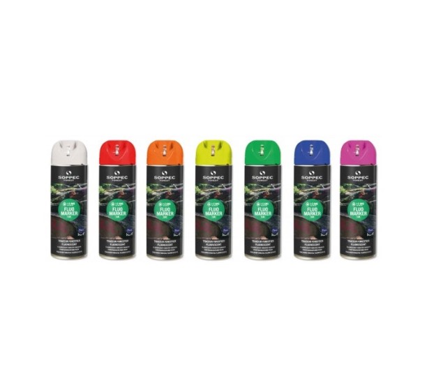 TRACEUR FORESTIER FLUO MARKER ROUGE