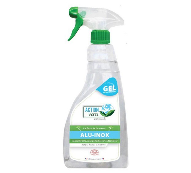 PRODUIT NETTOYANT ALU INOX ECOCERT 750 ML