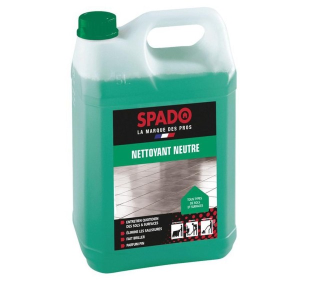 PRODUIT DE NETTOYAGE SOLS SPADO NETTOYANT NEUTRE 5 L