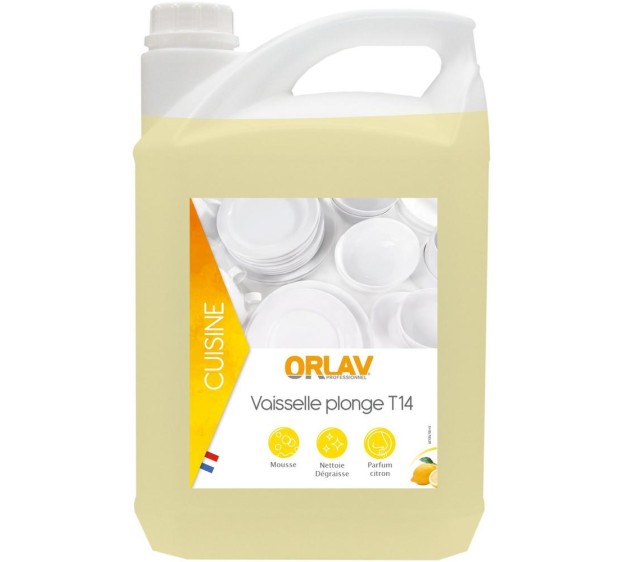 PRODUIT LIQUIDE VAISSELLE ORLAV 5 L