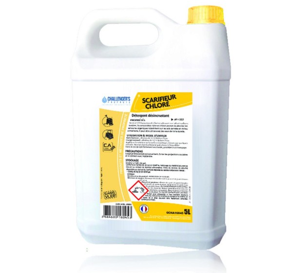 PRODUIT DETERGENT CLEANER HYPER DESINCRUSTANT 5 L