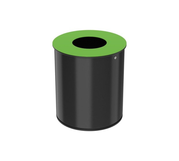 POUBELLE TRI SELECTIF NEOTRI 15 L VERT JAUNE