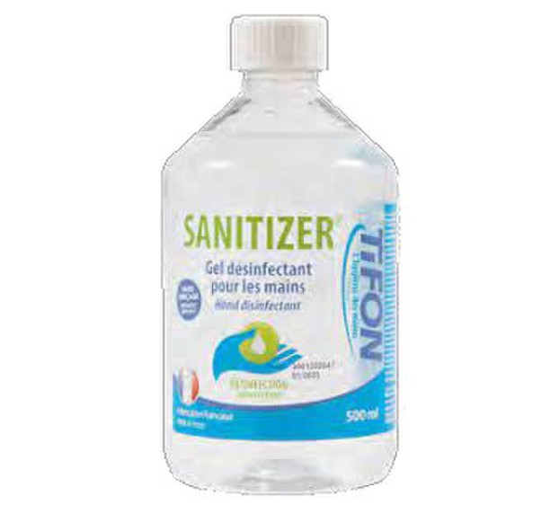 GEL HYDROALCOOLIQUE DÉSINFECTANT 1 L