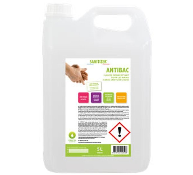 SAVON LIQUIDE MAINS ANTIBACTÉRIAL (5 L)
