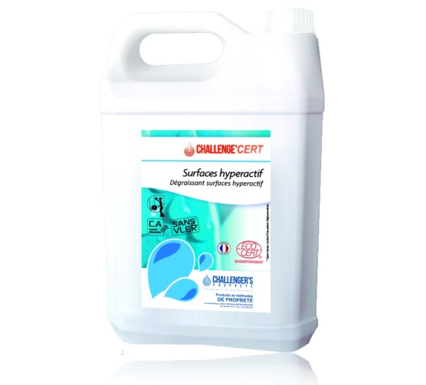 PRODUIT NETTOYANT HYPERACTIF ECOCERT 5 L