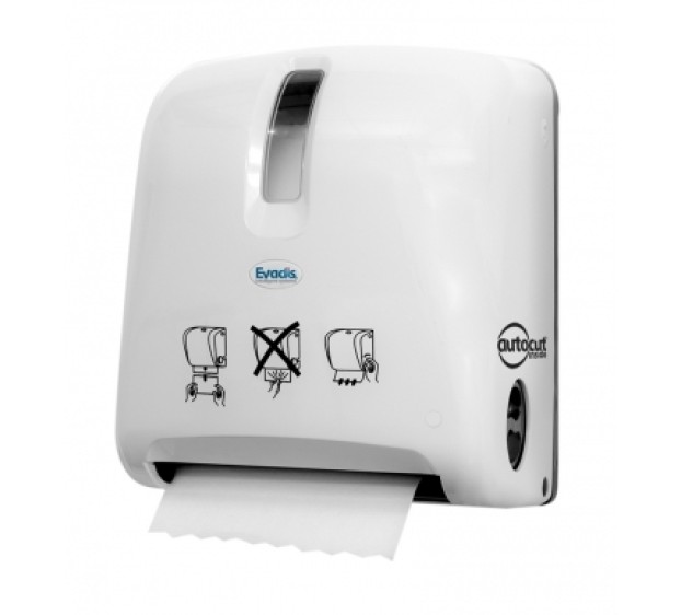 DISTRIBUTEUR ESSUIE-MAINS PAPIER AUTOCUT