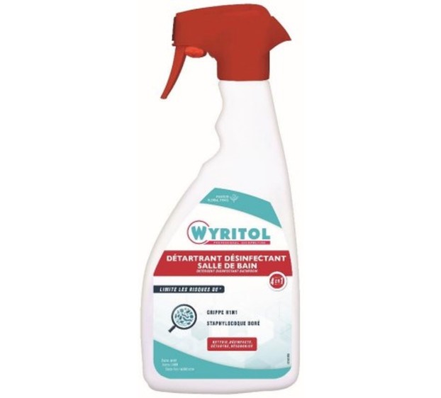 PRODUIT NETTOYANT SANITAIRES WYRITOL DETARTRANT DESINECTANT SALLE DE BAINS 500 ML