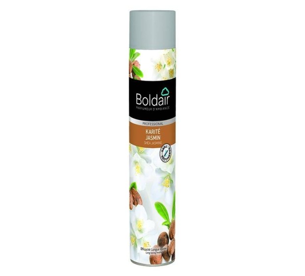 AEROSOL DESODORISANT WC BOLDAIR 750 ML KARITE JASMIN