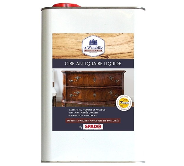 CIRE POUR PARQUET ANTIQUAIRE LIQUIDE 5 L