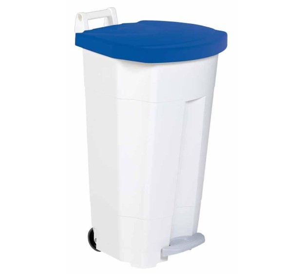POUBELLE PLASTIQUE TRI SÉLECTIF BOOGY BLEU 90 L