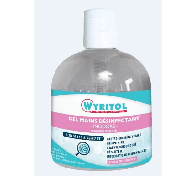GEL HYDROALCOOLIQUE DÉSINFECTANT 300 ML