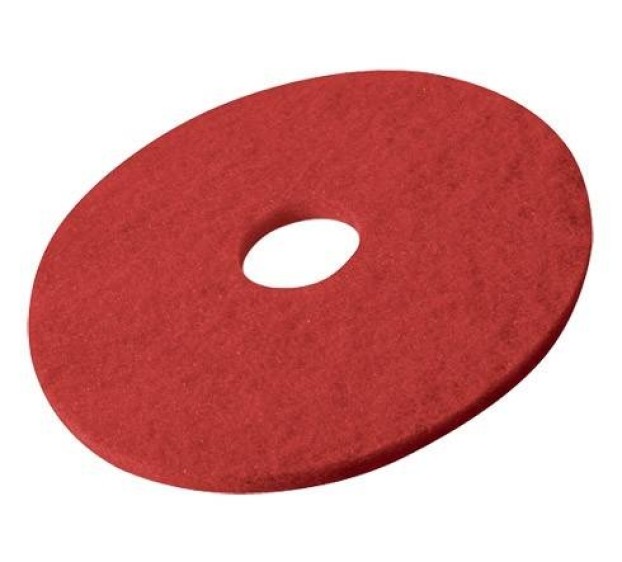 DISQUE DE LUSTRAGE ROUGE POUR MONOBROSSE CARRELAGE/PARQUET ORBIS