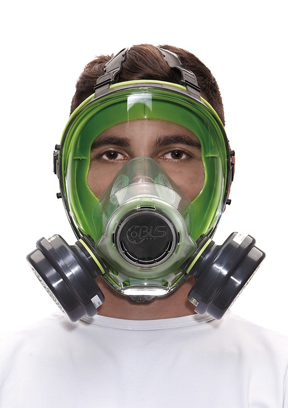 Masque de protection respiratoire panoramique complet
