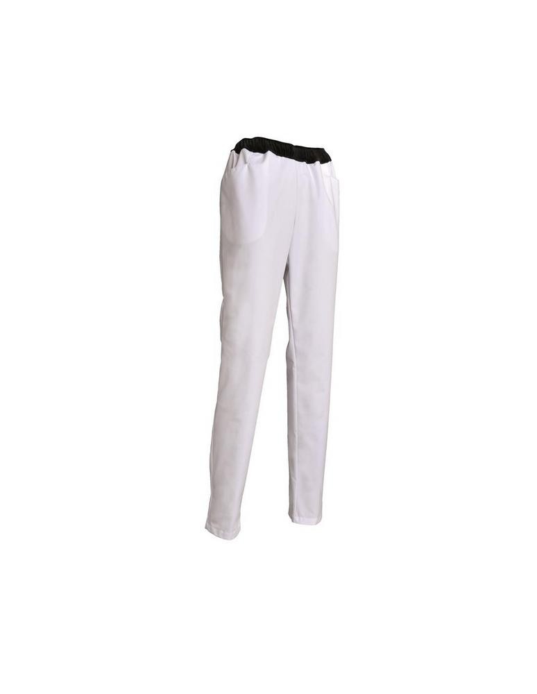 PANTALON DE CUISINE HOMME/FEMME ELI BLANC