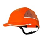 CASQUETTE DE SECURITE COQUEE AIR STREAM ORANGE FLUO VISIERE 3 CM