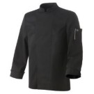 VESTE DE CUISINE HOMME/FEMME NERO MANCHES LONGUES NOIR