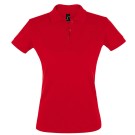POLO DE TRAVAIL FEMME MANCHES COURTES 11347 ROUGE T. 3XL