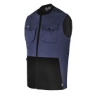 GILET DE TRAVAIL/BODYWARMER HOMME/FEMME OVERMAX MARINE