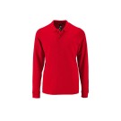 POLO HOMME MANCHES LONGUES ROUGE T.4XL