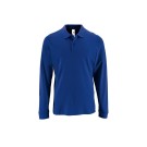 POLO HOMME MANCHES LONGUES ROYAL T.3XL
