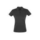 POLO DE TRAVAIL FEMME MANCHES COURTES GRIS FONCE