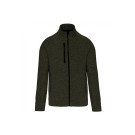 VESTE POLAIRE DE TRAVAIL HOMME/FEMME ZIPPEE CHINEE DARK KAKI