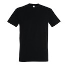 T-SHIRT DE TRAVAIL MANCHES COURTES 190 G NOIR T. 3XL