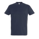 T-SHIRT DE TRAVAIL MANCHES COURTES 190 G MARINE T.3XL