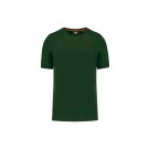 T-SHIRT DE TRAVAIL MANCHES COURTES 160 G ECORESPONSABLE VERT FORET T.5XL