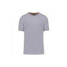 T-SHIRT DE TRAVAIL MANCHES COURTES 160 G ECORESPONSABLE GRIS OXFORD