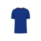 T-SHIRT DE TRAVAIL MANCHES COURTES 160 G ECORESPONSABLE BLEU ROYAL T.3XL