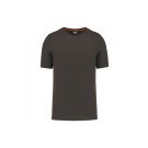 T-SHIRT DE TRAVAIL MANCHES COURTES ECO-RESPONSABLE DARK GREY T.6XL