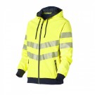 COUPE-VENT RÉFLÉCHISSANT 0517 JAUNE FLUO/MARINE 