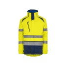 PARKA HAUTE VISIBILITÉ LONG LIFE JAUNE FLUO/MARINE 