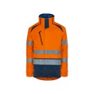 PARKA HAUTE VISIBILITÉ LONG LIFE ORANGE FLUO/MARINE 