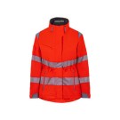 VESTE RÉFLÉCHISSANTE FEMME AMAZONE ROUGE FLUO