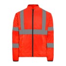 GILET HAUTE VISIBILITÉ MANCHES LONGUES ECO ROUGE FLUO