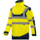PARKA HAUTE VISIBILITÉ ANNAPURNA JAUNE FLUO/MARINE 